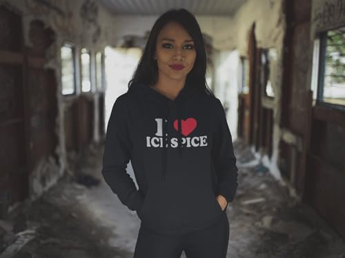 TOP KOALA TEE Ultra Soft Cotton Blend I Love ICE Spice Unisex Pullover - Rapper Merch Sweatshirt Hoodie for Men and Women4
