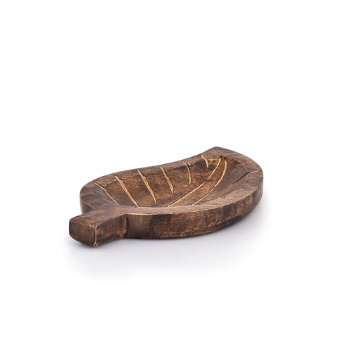 Indus Lifespace Decorative Wooden Tray Platter For Serving Snacks Fruits - Cosy Home Interiors Indus Lifespace Decorative Wooden Tray Platter For Serving Snacks Fruits - Image 2