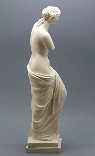 Aphrodite Venus De Milo Greek Goddess Cast Marble Statue Sculpture 15.55 Inches #TOP6