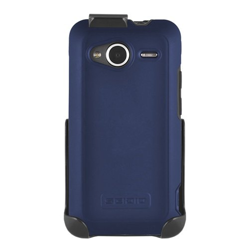 Seidio ACTIVE Case and Holster for HTC EVO Shift 4G - Combo Pack - Retail Packaging - Sapphire Blue