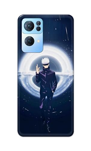 Image of Printed Hard Back Cover for Oppo Reno7 Pro 5G | Oppo Reno 7 Pro 5G Back Cover (Popular Anime Character -J2) -190724(EA)