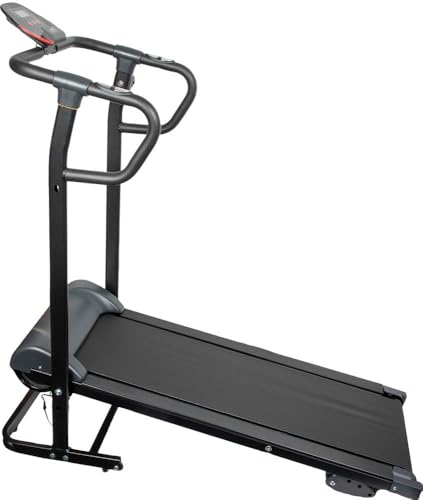 Bodyline Tapis de Course magnétique refermable Fly - 3 Niveaux d'inclinaison - 8 Niveaux de résistance - Écran LCD Multifonctionnel - Certifié CE et EN957