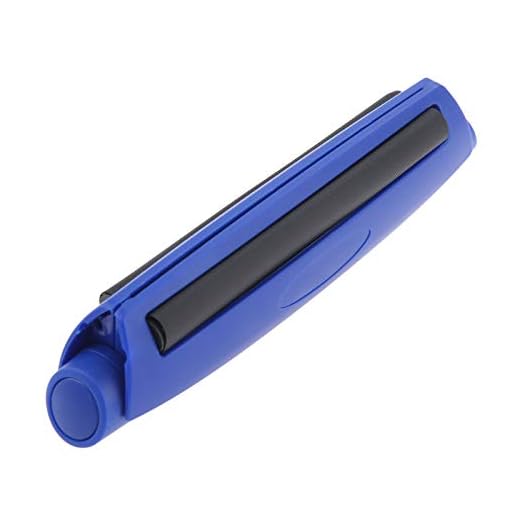 Blue Manual Tobacco Roller Maker for 110mm/4.33inch Rolling Papers Plastic Tobacco Injector Machines