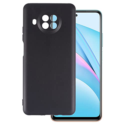 OAGELIM P[X Xiaomi Redmi Note 9 Pro 5G Ƃ̌݊ Case ϏՌTPU\tgtLVuWFیdbJo[ σXNb`~^[x̑ϗ (ubN)