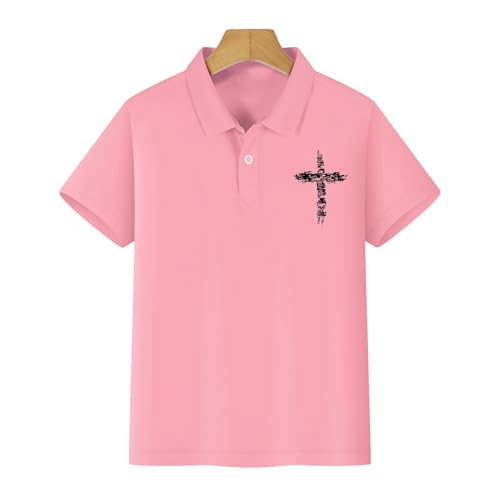 Girls Boys Pique Polo School Uniform for Teen Girls Button up Short Sleeve Golf Polo Shirt Dry Toddler Boy Polo3