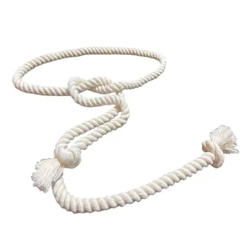 Y2K Women Man Vintage Ins Style Versatile Luxury Design Waist Belt Tie Waistband Thick Rope Belt Waist Strap