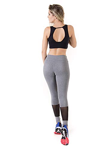 Top Cropped com Bojo Aberto nas Costas, Mama Latina, Feminino, Preto, G