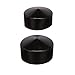 Seachoice Bearing Protector Covers for Boat Trailers, Black Plastic, Pack of 2