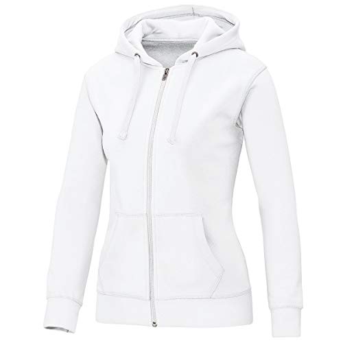 Preisvergleich Produktbild JAKO Damen Kapuzenjacke Team, weiß, 44