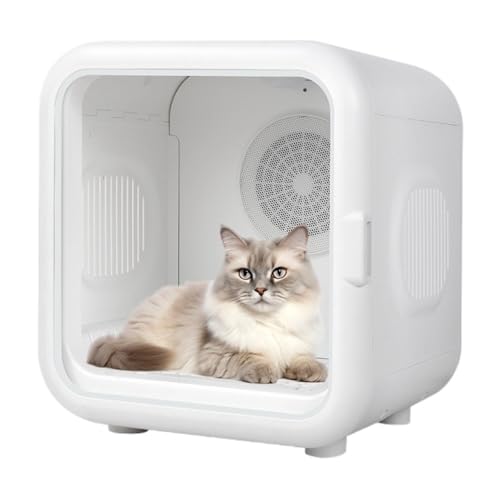 ペット　犬　猫　乾燥機　静音 风速調節　温度調節　適性過熱保護　消毒対応　62L Amazon.co.jp: 62L ポータブルペットドライヤーボックス 静音自動猫