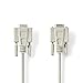 Produktbild Nedis Serielles Kabel | D-SUB 9-Pin Stecker | D-SUB 9-Pin-Buchse | Vernickelt | 5.00 m | rund | PVC | Elfenbein | Plastikbeutel