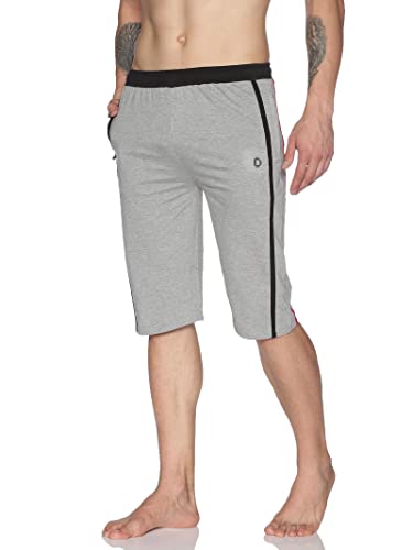 Image of Dollar Men's Casual Cotton Capri 3 /4th Shorts (Pack of 1)