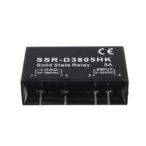 Relais SSR-D3808HK 8A statique DC-AC commutation électronique PCB lot de 5