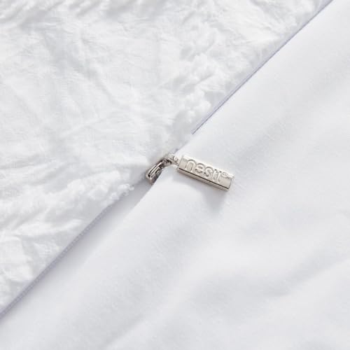 Image of Boho Bedding King Duvet Cover Set - Tufted Double Brushed Boho Duvet King with Zipper Closure, 104x90 Inches, 2 Pillow Shams