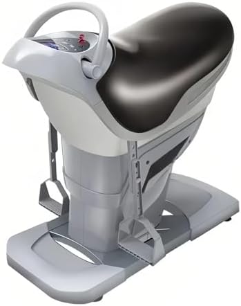 Electric Riding Machine - 3D Vibration Exercise Device with LCD Display, 20 Speed Settings, Touch Controls & Calorie Counter for Home Fitness