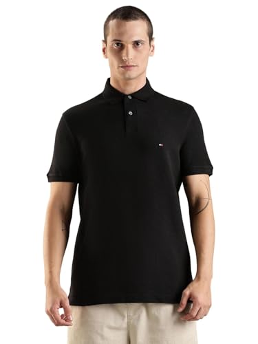 Solid Regular Fit Cotton Polo T-Shirt