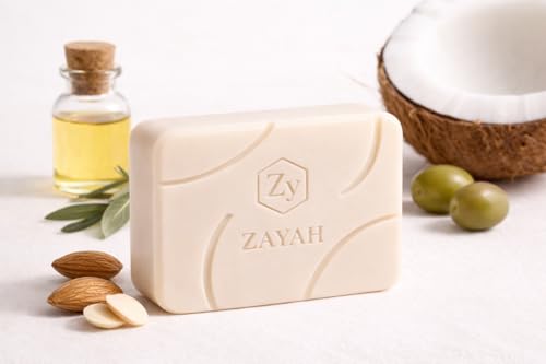 ZAYAH AUREO Luxury Bar Soap 3-Pack (18 oz) – Sandalwood & Bergamot Scented Soap for Men & Women – Enriched with Shea Butter & Olive Oil – Premium Skincare for All Skin Types – Made in ISO & GMPC - Image 9