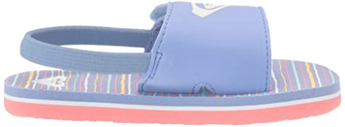 Image of Roxy Girl's TW Finn Sling Back Flip Flop Sandal Sandal, NAVY DREAM, 7 M M US Toddler