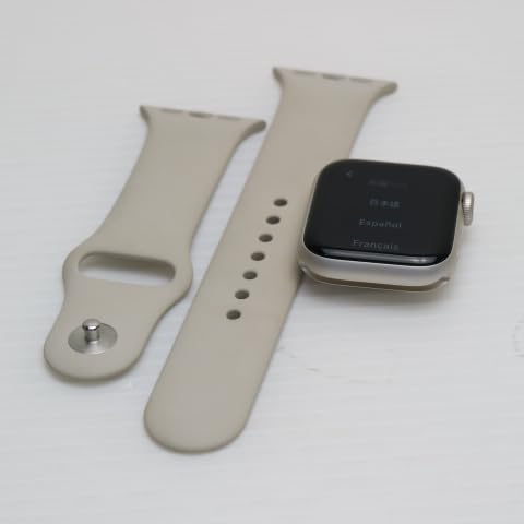 【整備済み品】 Apple Watch SE 第2世代 (GPS + Cellularモデル) - 40mm スターライトアルミニウムケース - バンド無し