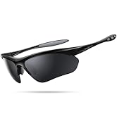 Lamicall 22g Polarized Sports Sunglasses for Men Women - UV400 Protection Sun Glasses Running Cyc...