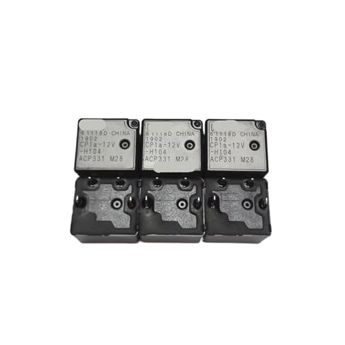 Relé CP1a-12V ACP331 con 4 pines y alta resistencia estructural para coches modernos