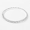 Rhinestone Tennis Stretchable Bracelet #1