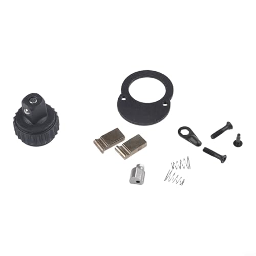 Kit de réparation de clé à douille à cliquet 24 dents avec interfaces 1/4