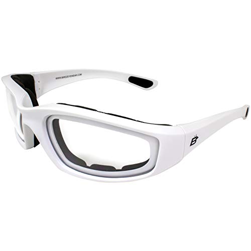 CAHHCA Motorcycle Riding Glasses with Clear Lenses