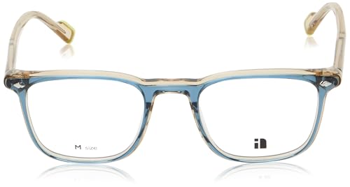 STING Brille für Kinder, Blaues Oberteil + Braun, 48