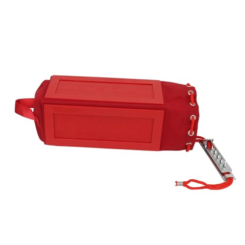 KLLJRFW BD D75 Pendant Control Safety Cover Foldable Lockout Tagout Oversized Plug Hoist Control Cover Tear Resistant Lockout Bag Lock Bag for Controls Switches