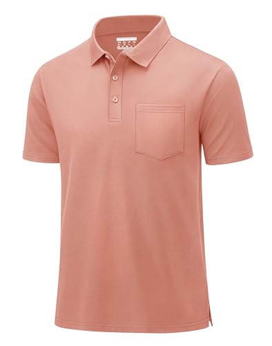 MAGCOMSEN Men's Quick Dry Polo Shirt