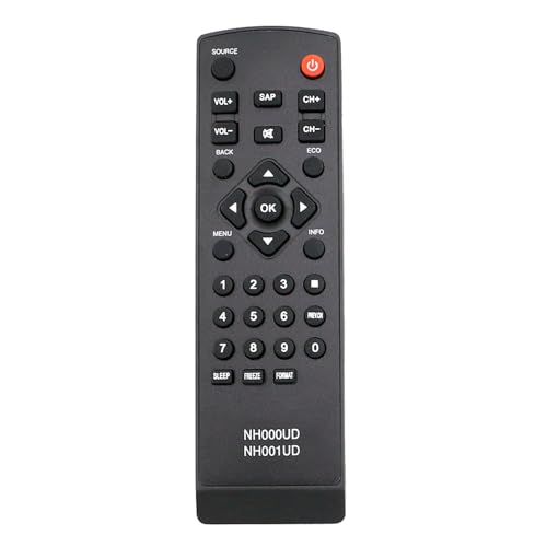 New NH000UD NH001UD Remote Control Replacement fit for Sylvania Emerson TV LC260EM2 LC320EM2 RLC320EM1 LC220EM1 RLC220EM1 LC401EM3F LC320EM3F RLC370EM2 LC370EM2 RLC320EM2F RLC320EM2 LC401EM2F LC401EM2