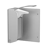 OPHARDT hygiene 290200 ingo-man WP T A Winkelplatte zur Parallelbefestigung von 1000 ml Spendern, Eloxiertes Aluminium, Mattsilber