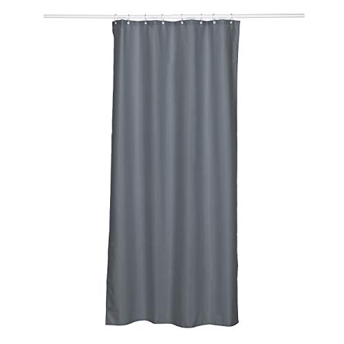Preisvergleich Produktbild Kela Laguna Duschvorhang, Polyester, Dunkelgrau, 120x200 cm