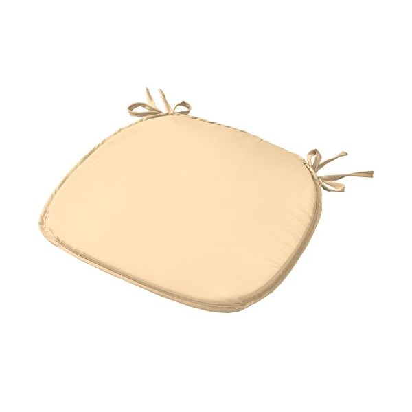 Beautissu Padded Chair Seat Pads Cushion - Plain Design 38x38x1.5cm - The Lara Range and sets - Image 4