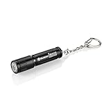 OLIGHT Mini Flashlight 90Lumens i3E Keychain Flashlight Compact Tiny Beautiful Key Ring Pendant EDC Flash Torch Powered Lithium Metal AAA Batteries (i3e-Black/Giftbox)