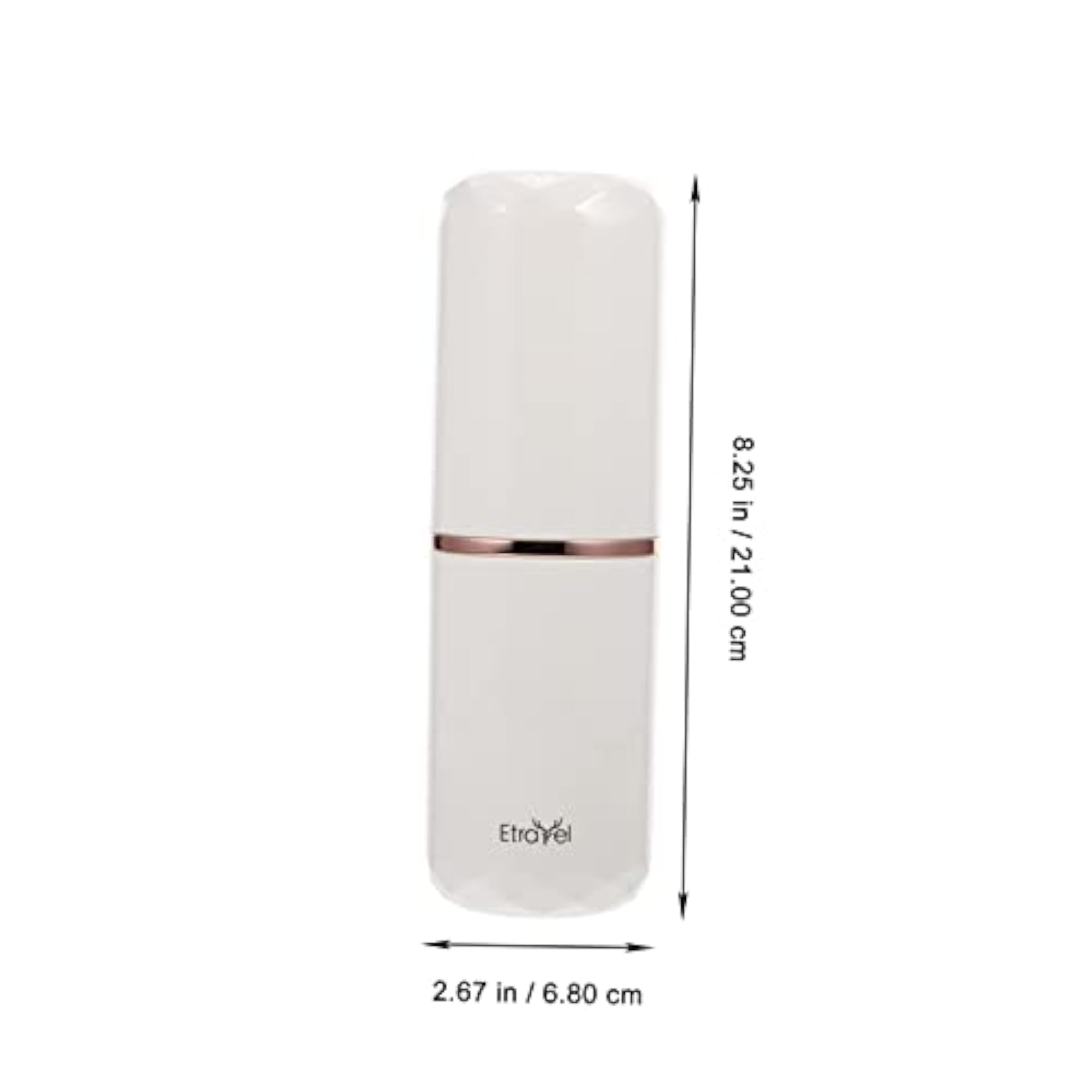 3pcs Box Travel Wash Cup Set, White