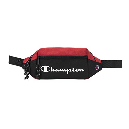 Champion Pacote com cintura Prime Sling, Escarlate/Preto, tamanho nico