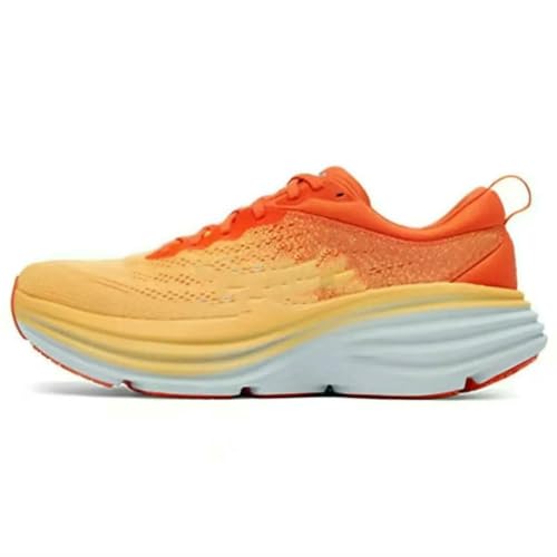 Chaussures de course QXDZSW en maille orange pointure 41 1/3 pour homme athlétique