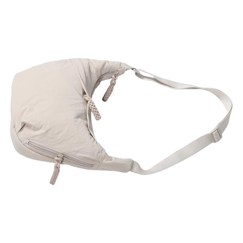 Sac bandoulière croissant étanche en polyester résistant avec sangle réglable confort