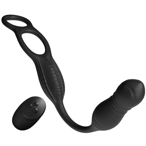 TYDAY Vibrierender Penisring. Das ultimative Prostata-Massagegerät für Männer. Der doppelte Penisring verlängert Ihre Erregung. Gönnen Sie Ihrem Partner intensiven Sex.Kann ferngesteuert werden.