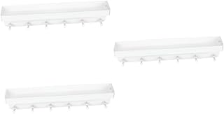 BESPORTBLE 3pcs Trophy Medal Holder Wall Mount Shelf Stainless Steel Keychain Wall Mounted Clothes Hanger Medal Rack Wall Mount Medal Holder Farmhouse Coat Rack Medal Display Hanger Bathrobe