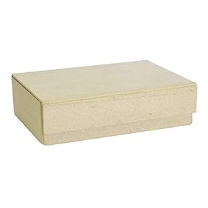 Décopatch BT006O Pappmaché Schachtel für Karten