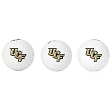 Desert Cactus University of Central Florida Golf Balls 3 Pack – UCF Knights Full Color Three – Officially Licensed Sport Team Accessory Design A