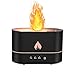 Diffusore di aromi con Effetto Fiamma, 250 ml umidificatore per aromaterapia, diffusore per Oli Essenziali, Simulazione Fiamma, umidificatore con spegnimento Automatico e Luce Blu variabile