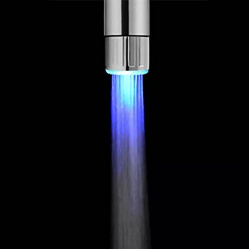 COOLCASE Glow LED grifo de Stream grifo de agua, azul