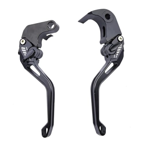 Levier d'embrayage de frein de précision CNC noir pour Suzuki GSXR600 GSXR750 moto en aluminium