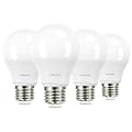Linkind A19 LED Light Bulb, 60W Equivalent, 9W 2700K Soft White, 800 Lumens Non-Dimmable, E26 Standard Base, Energy Efficient UL Listed for Bedroom Home Office, 4 Pack