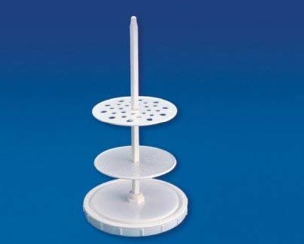 Polypropylene Vertical Pipette Stand, 28 Place, White, Pack of 10-image-27