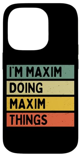 I'm Maxim Doing Maxim Things �ʔ������� �X�}�z�P�[�X iPhone 14 Pro �p